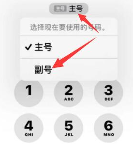 信丰苹果14维修店分享iPhone 14 Pro Max使用副卡打电话的方法 