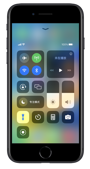 信丰苹果14维修分享苹果iPhone 14 Pro手电筒开启方法 