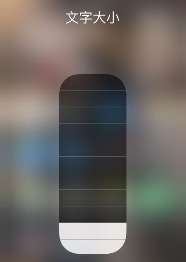 信丰苹果手机维修分享小技巧：在 iPhone 控制中心快速调节字体大小 