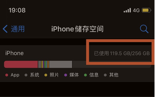 信丰苹果13维修分享iPhone13如何查看剩余内存 