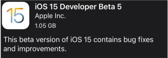 信丰苹果手机维修分享如何升级到iOS15.0 beta5 
