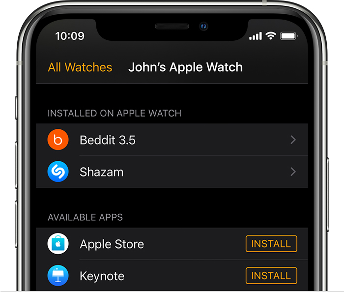 信丰苹果手机维修分享如何在 Apple Watch 上下载应用 